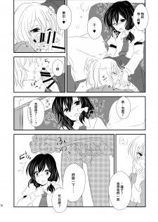 (C87) [Mimippu (Izumimipu)] Hifuu ga Otokonoko na Hon (Touhou Project) [Chinese] [刷牙子汉化] - page 11