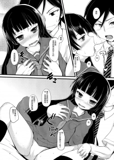 (C82) [Windtone (Safi)] Kuroneko Chuni Kiroku (Ore no Imouto ga Konna ni Kawaii Wake ga Nai) [Chinese] [脸肿汉化组] - page 8