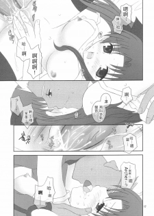 (Mimiket 10) [HAPPY WATER (Kizaki Yuuri)] -True night- (Fate/stay night) [Chinese] [wl00314824個人漢化] - page 16