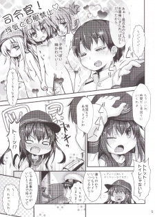 [Inyu-goya (Inyucchi)] Shireikan-san wa SexHara-san nano desu! 4 (Kantai Collection -KanColle-) [Digital] - page 5