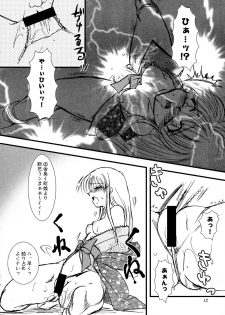 (CT12) [KKI (Kogma Pierre)] Suzu-fuu ni Mau wa Tsugeshi no Hane (Samurai Spirits) - page 13