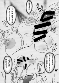 (C87) [Stencil WALL (Amamiya Tsumugi)] Gear Passion Inma Nikushoku Kaigou Namamono Heiki Junan 3 (GUILTY GEAR) - page 22