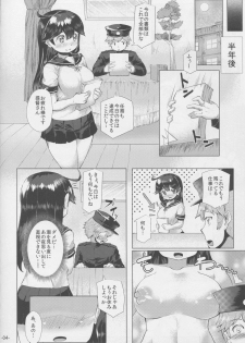 (C87) [ROCK CLIME (Danbo)] Hishokan Ushio wa Dakaretai. (Kantai Collection -KanColle-) - page 3