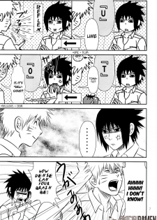 (C80) [@ Harukaze Shunpoo (Shunpoo)] SASUKE ♥ HAPIBA!! (Naruto) [English] [Onigiri Ramen] - page 7