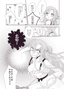 (SC64) [Shiratama Nikukyu] Kirito-kun no Shiroku Betatsuku nani ka (Sword Art Online) - page 14