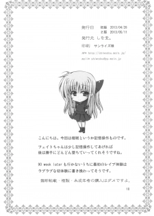 [Shiwodou. (Shiwo.)] 90 Days Later Ver1.00 (Magical Girl Lyrical Nanoha) [2013-05-11] - page 18