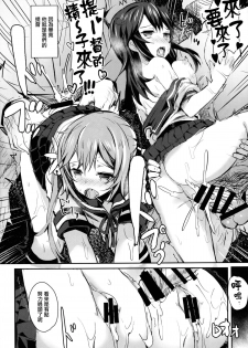(C87) [kanemasita (Kaneta)] Watashi-tachi no Teitoku (Kantai Collection -KanColle-) [Chinese] [无毒汉化组] - page 22