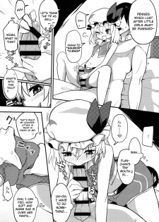 (Reitaisai 11) [TUKIBUTO (Chameleon)] Flandre Hen (TOUHOU RACE QUEENS COLLABO CLUB -SCARLET SISTERS-) (Touhou Project) [English] [sureok1] - page 3