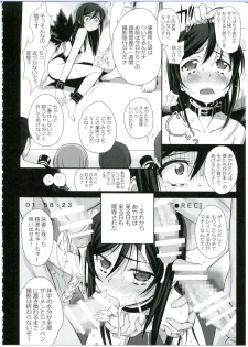 (C86) [Bottomress Pit (Bonzakashi)] Watashi no Kurokami Long ga Konna Maso Dorei no Wakeganai (Ore no Imouto ga Konna ni Kawaii Wake ga Nai) - page 10