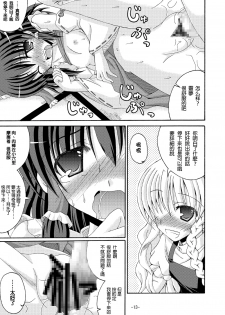 (COMIC1☆4) [DreamProject (Yumeno Shiya)] Touhou Yumemonogatari San (Touhou Project) [Chinese] [CE家族社] - page 13