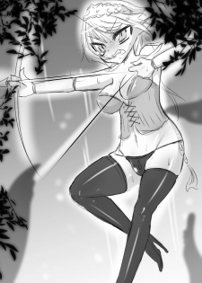 [Seppuku] Tamatsuki Futanari Elf-san ga Shokushu ni Osowarete Nyoudou o Semerarete Marunomi Sarete Nakadashi Sarete Haramasarete Shussan Shichau Hon - page 46