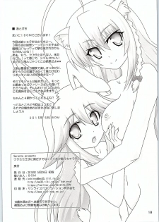 (Nanoha DAYS 4) [Serenta (BOM)] Usamimi Ouji ni Ken dake de Naku xx made Oshiechau Hon. (DOG DAYS) - page 17