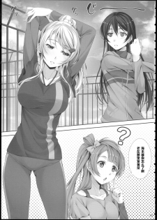 (C86) [Hyakuichi Shiki (Mukunokino Isshiki)] Love Love (Love Live!) [Chinese] [黑条汉化] - page 3