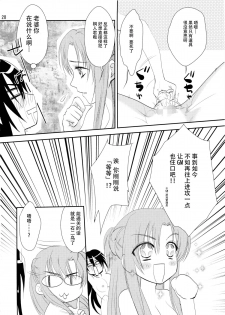 [Shiratama Nikukyu] Kirito-kun no Shiroku Betatsuku nani ka (Sword Art Online) [Chinese] [脸肿汉化组] [2014-08] - page 26