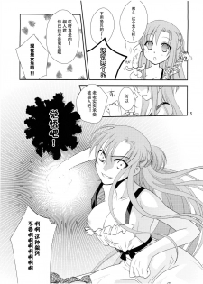 [Shiratama Nikukyu] Kirito-kun no Shiroku Betatsuku nani ka (Sword Art Online) [Chinese] [脸肿汉化组] [2014-08] - page 13