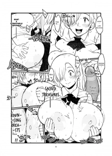 (C85) [Hybrid Jimushitsu (Muronaga Chaashuu)] Hybrid Tsuushin vol. 16 -Seven Deadly Boobs-  (Nanatsu no Taizai) [English] [EHCOVE] - page 10