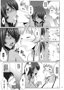 (C84) [Kikuya (Kimura Naoki)] H na Omise no Toku A Kyuu Toushi 2 Rinsha (Ikkitousen) [Chinese] [黑条汉化] - page 12