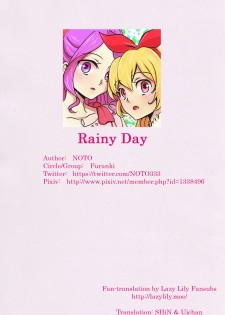 (Geinoujin wa Card ga Inochi! 6) [Furanki (NOTO)] rainy day (Aikatsu!) [English] [Lazy Lily] - page 23