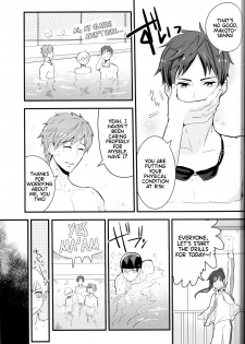 (Renai Jiyuugata! entry2) [Kokon no Kaze (raipanda)] Under Water Speaker (Free!) [English] - page 16