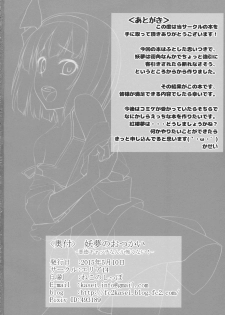 (Reitaisai 12) [Area14 (Kasei)] Youmu no Otsukai -Akutoku Catch nante Kowaku nai!- (Touhou Project) - page 25