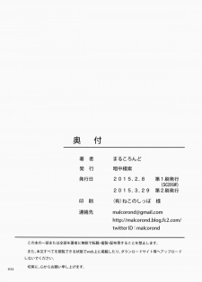 (SC2015 Winter) [antyuumosaku (malcorond)] Delivery na Syoujo no Ehon [Chinese] [朔夜汉化] - page 34