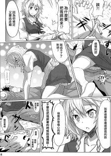 (Reitaisai 10) [Kyokutou Koumuten (Kikunosukemaru)] GIRL Friend's 1 (Touhou Project) [Chinese] [刷牙子汉化] - page 8