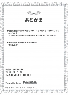(C83) [Kaigetsudou (Jigoku Sensei Hirobe~)] Fairy 16 (Maison Ikkoku) - page 30
