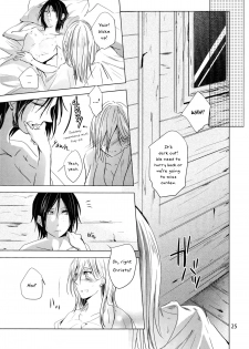 (C86) [Komorebitei (Sora)] Hatsutaiken. | Their First Time (Shingeki no Kyojin) [English] [Yuri-ism] - page 26
