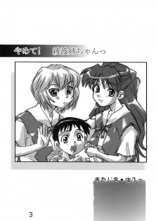 (C81) [Studio Parfe (Dohi Kensuke)] Yamete! Ayanami Nee-chan (Neon Genesis Evangelion) - page 3