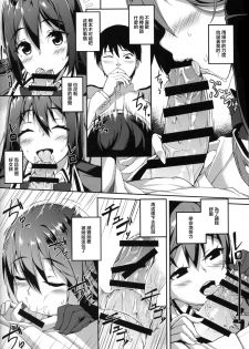 (C88) [GinShari. (Ishizuchi Ginko)] Chikuma Kai ni de!! (Kantai Collection -KanColle-) [Chinese] [滑稽汉化组] - page 11