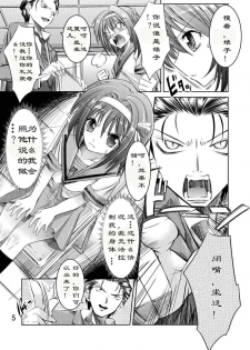 [Kaientai (Shuten Douji)] Melancholy Princess (The Melancholy of Haruhi Suzumiya) [Chinese] [Menethil个人汉化] - page 5