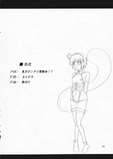 (C82) [Hikari no Tomoshibi (Kousoku)] Touhou Bondage Undoukai!! (Touhou Project) [Chinese] [贝尔西行寺个人汉化] - page 3