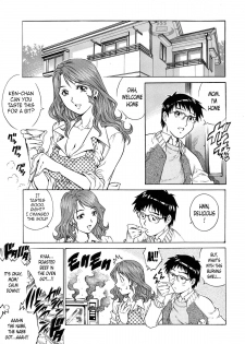 [Yanagawa Rio] Okaa-san no Amai Nukumori | Stepmother's Sweet Warmth (Momoko-san no Nama Shitagi) [English] (Ranzu/Laruffi) - page 2