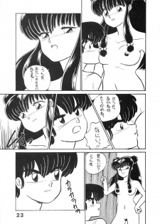 (C39) [Studio Zonzai (Higuchi Akihiko)] NANTOKA NARUDESHO! 2 (Ranma 1/2) - page 23