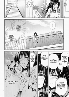 (C87) [Hibi Rakuraku (Aoki Kanji)] Watashi Renchi Yaburu. (To LOVE-Ru) [English] [frogstat] - page 7