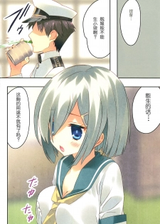 (C86) [ActiveMover (Arikawa Satoru)] Kuchikukan Hamakaze Seibi Kiroku Ni (Kantai Collection -KanColle-) [Chinese] [绅士仓库汉化] - page 4