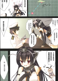 (C85) [ActiveMover (Arikawa Satoru)] Senkan Nagato Seibi Kiroku (Kantai Collection -KanColle-) [Chinese] [绅士仓库汉化] - page 4