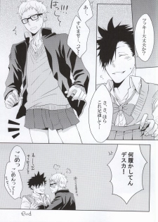 (HaruCC20) [Paz (Ichita)] Kuroo-san ga Josou de Sematte Kimasu! (Haikyuu!!) - page 18