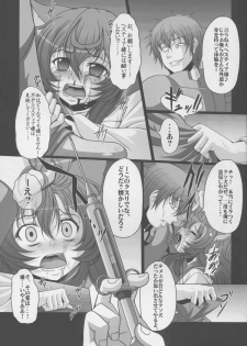 (C88) [AMAGI AN IRONWORKS (Ebisu)] HOBBY`S BLOCK!! 21 Kimeseku Chuudoku Familiar (Dungeon ni Deai o Motomeru no wa Machigatteiru Darou ka) - page 8
