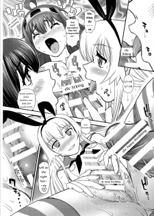 (Futaket 10) [Behind Moon (Q)] Chinshufu!! (Kantai Collection -KanColle-) [English] [HentaiHarvester] - page 18