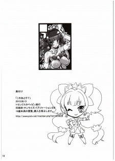 (C88) [Transistor Baby (Hata)] Kono Ato Sugu (Go! Princess PreCure) - page 17