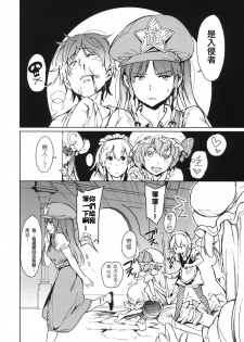 (C88) [Egao de Bouryoku (mogg)] Shinryakusha + Paper (Touhou Project) [Chinese] [南音で五樓で叉叉 漢化] - page 4