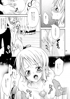 [Kurione-sha (YU-RI)] Zoro-Nami ★ Sairoku (One Piece) [Digital] - page 21