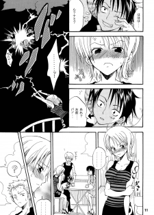 [Kurione-sha (YU-RI)] Zoro-Nami ★ Sairoku (One Piece) [Digital] - page 11