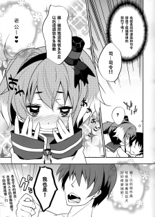 (C87) [Toriaezu(kari) (Tororo)] YES!! Teitoku wa Aikenka! (Kantai Collection -KanColle-) [Chinese] [无毒汉化组] - page 17