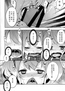 (C87) [Toriaezu(kari) (Tororo)] YES!! Teitoku wa Aikenka! (Kantai Collection -KanColle-) [Chinese] [无毒汉化组] - page 12