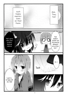 (C87) [Hanasameyashiro (hisame*, Hanao)] Little Happiness! (Touhou Project) [English] [Yuri-ism] - page 12