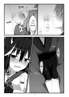 (C87) [Hanasameyashiro (hisame*, Hanao)] Little Happiness! (Touhou Project) [English] [Yuri-ism] - page 14