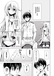 [Pin (Kawakami Saki)] Manatsu no Koi o Hibikasete (Kantai Collection -KanColle-) [Chinese] [无毒汉化组] [2015-08-30] - page 10