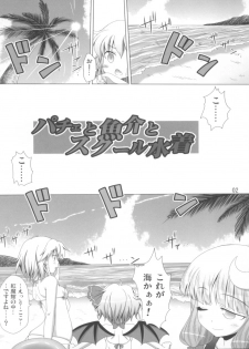 (C83) [Hibiki (Igan Seijin)] Pache to Gyokai to School Mizugi (Touhou Project) - page 4